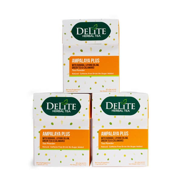 Delite Herbal Tea Ampalaya Plus Bundle (3 Boxes)