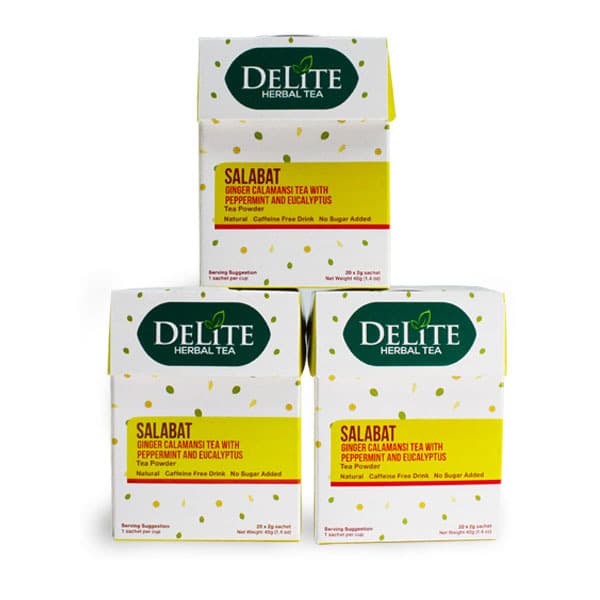 Delite Herbal Tea Salabat Bundle of 3 (3 Boxes)